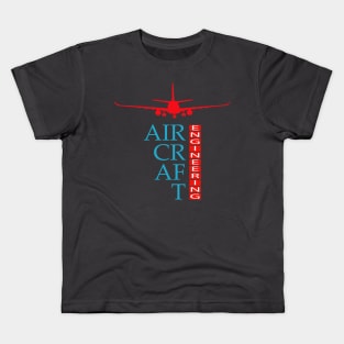 aircraft engineering aeronautical engineer Kids T-Shirt